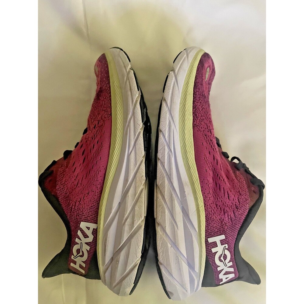 HOKA One One Women's Clifton 8 Running Shoes Sz 6.5 Rose Pink - Picture 8 of 16